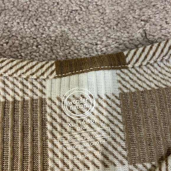 Wonder Nation Girls Long Sleeve Pajama Set - Picture 6 of 11